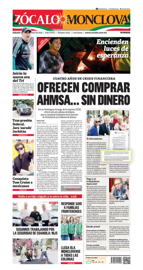 Cover of Zocalo Monclova
