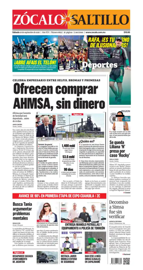 Cover of Zocalo Saltillo