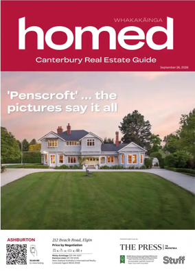 Cover of Homed Canterbury Region