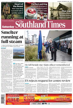 Cover of The Southland Times