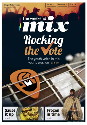 Cover of Otago Daily Times-The Weekend Mix