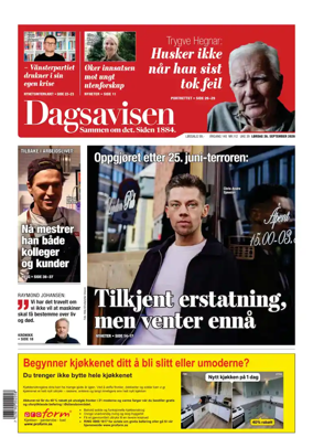 Cover of Dagsavisen