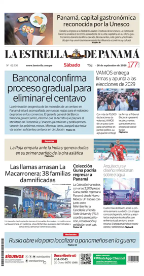 Cover of La Estrella de Panama