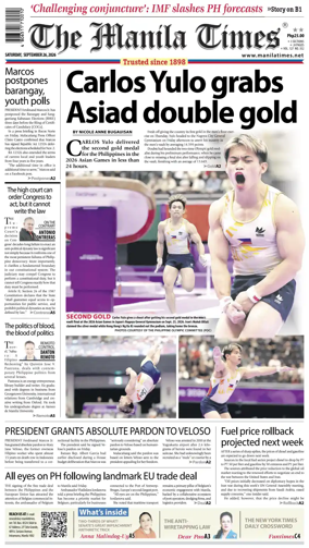 Cover of The Manila Times
