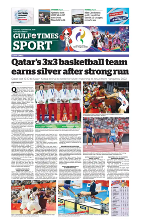 Cover of Gulf Times Sport