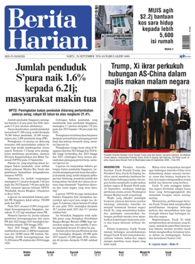 Cover of Berita Harian