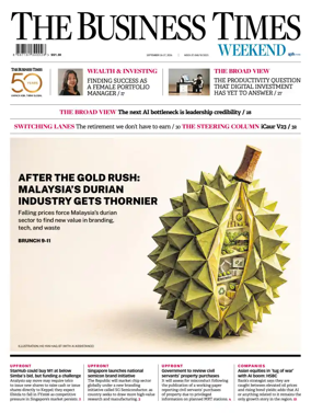 Cover of The Business Times