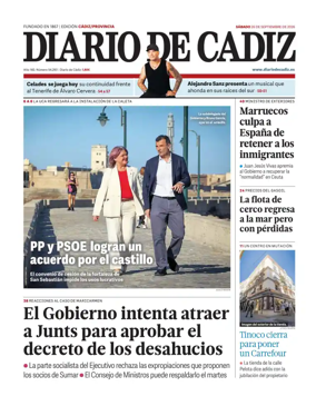 Cover of Diario de Cadiz