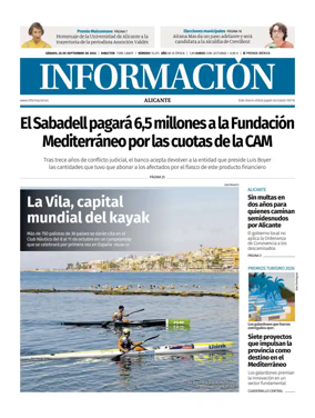 Cover of Diario Informacion
