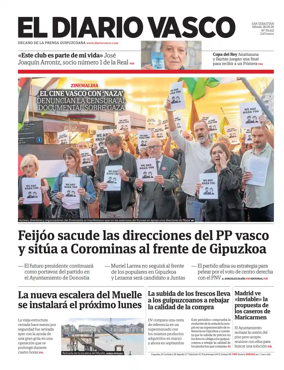 Cover of Diario Vasco (Capital)