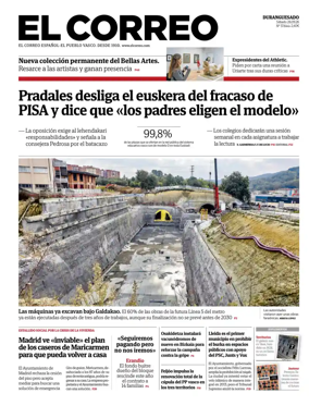 Cover of El Correo (Duranguesado)