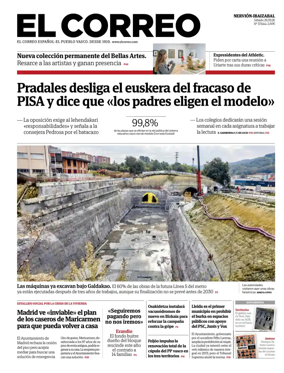 Cover of El Correo (Nervion-ibaizabal)