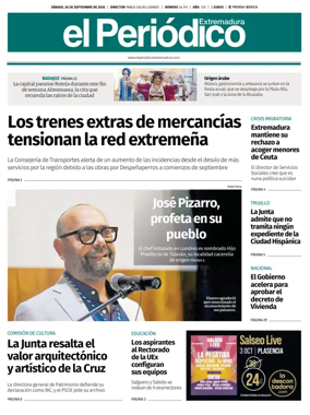 Cover of El Periodico Extremadura