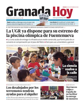 Cover of Granada Hoy