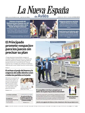 Cover of La Nueva Espana (Aviles)
