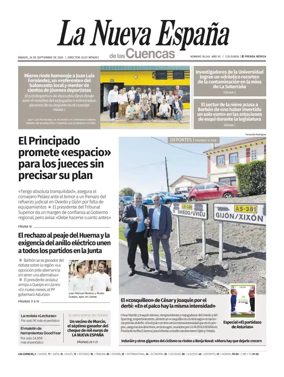 Cover of La Nueva Espana (Cuencas)