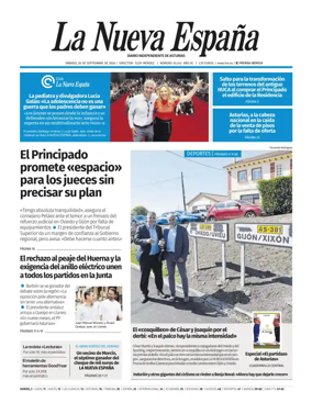 Cover of La Nueva Espana (Oviedo)