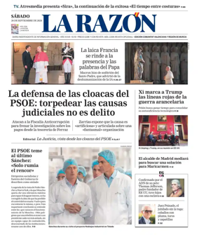 Cover of La Razon (Levante)