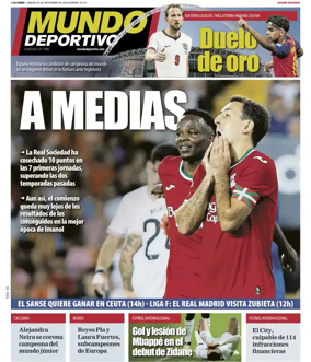 Cover of Mundo Deportivo (Gipuzkoa)