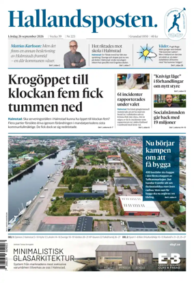 Cover of Hallandsposten