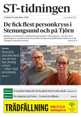 Cover of ST tidningen