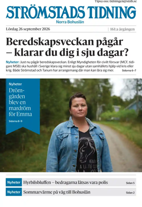 Cover of Stromstads Tidning
