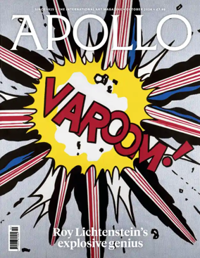Cover of Apollo Magazine (UK)