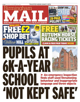 Cover of Birmingham Mail