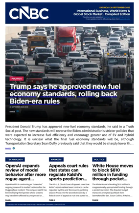 Cover of CNBC