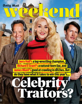 Cover of Daily Mail Weekend Magazine