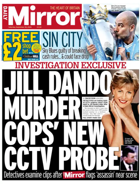 Cover of Daily Mirror