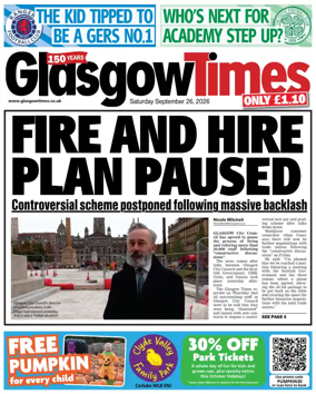 Cover of Glasgow Times