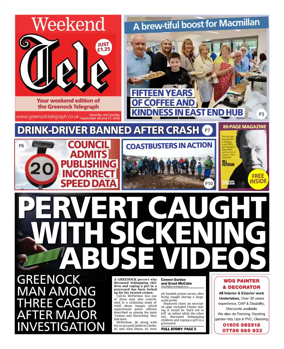 Cover of Greenock Telegraph