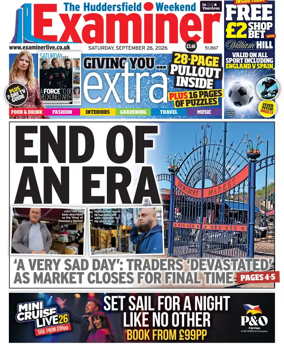 Cover of Huddersfield Daily Examiner