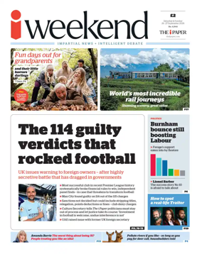 Cover of iNews Weekend