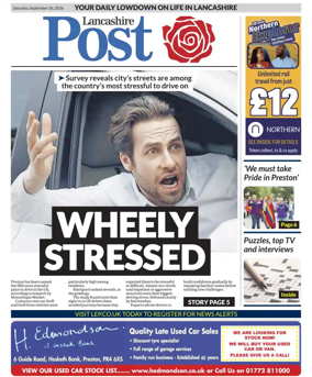 Cover of Lancashire Evening Post