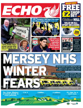 Cover of Liverpool Echo