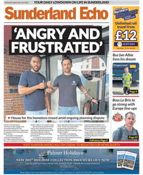 Cover of Sunderland Echo