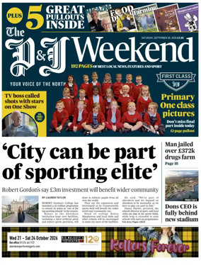 Cover of The Press and Journal (Aberdeen and Aberdeenshire)