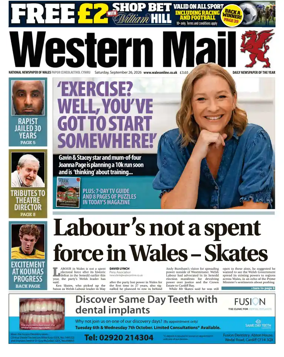 Cover of Western Mail