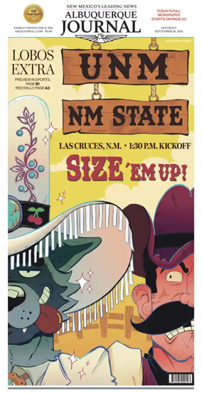 Cover of Albuquerque Journal
