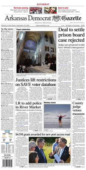 Cover of Arkansas Democrat-Gazette