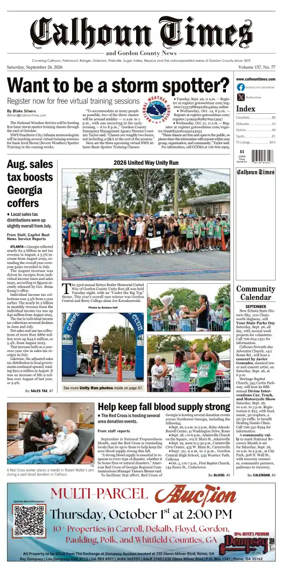 Cover of Calhoun Times