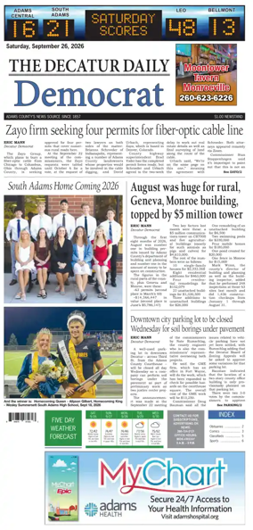 Cover of The Decatur Daily Democrat