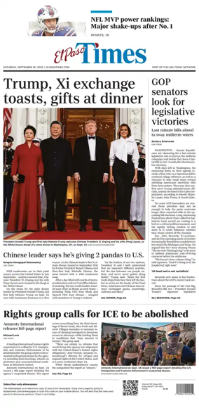 Cover of El Paso Times