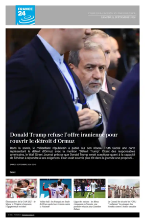 Cover of France 24 FR - Compiled Edition