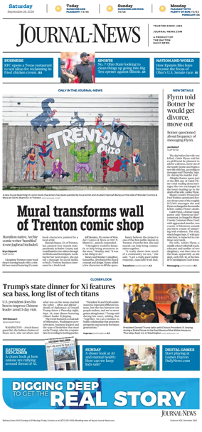 Cover of Hamilton Journal News