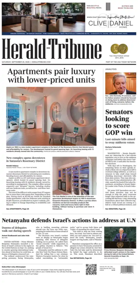 Cover of Herald-Tribune