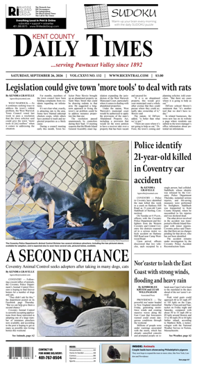 Cover of Kent County Daily Times