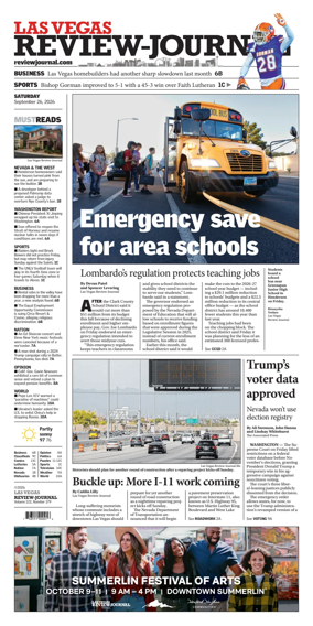 Cover of Las Vegas Review-Journal